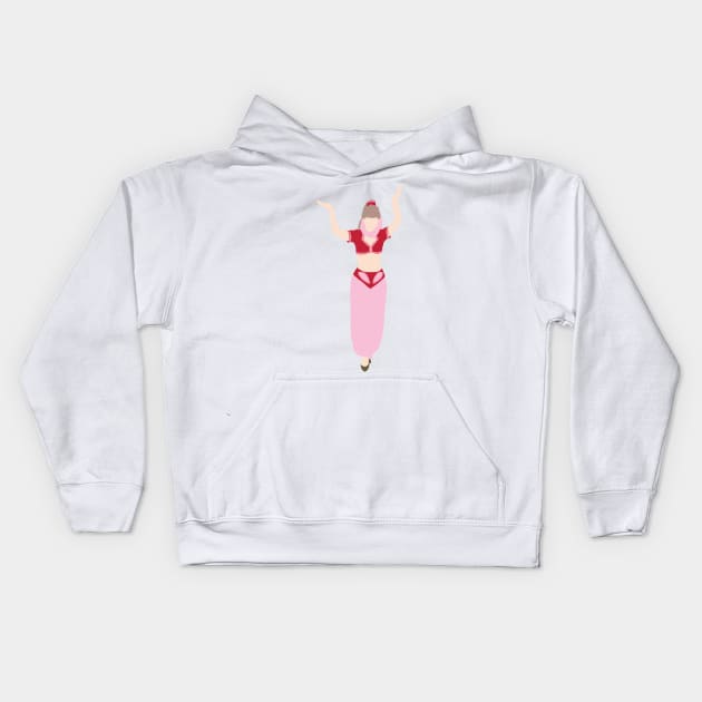 Jeannie Kids Hoodie by FutureSpaceDesigns